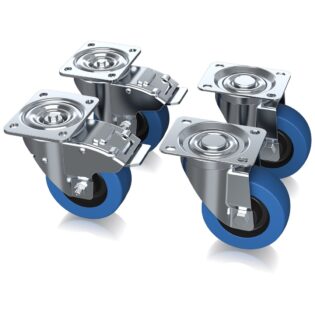 Turbosound MANCHESTER-WHEEL-KIT 100mm/4" Castor Kit