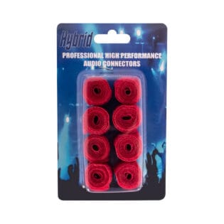 Hybrid Velcro Cable Straps 340mm Red