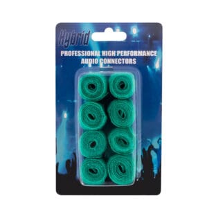 Hybrid Velcro Cable Straps 340mm Green