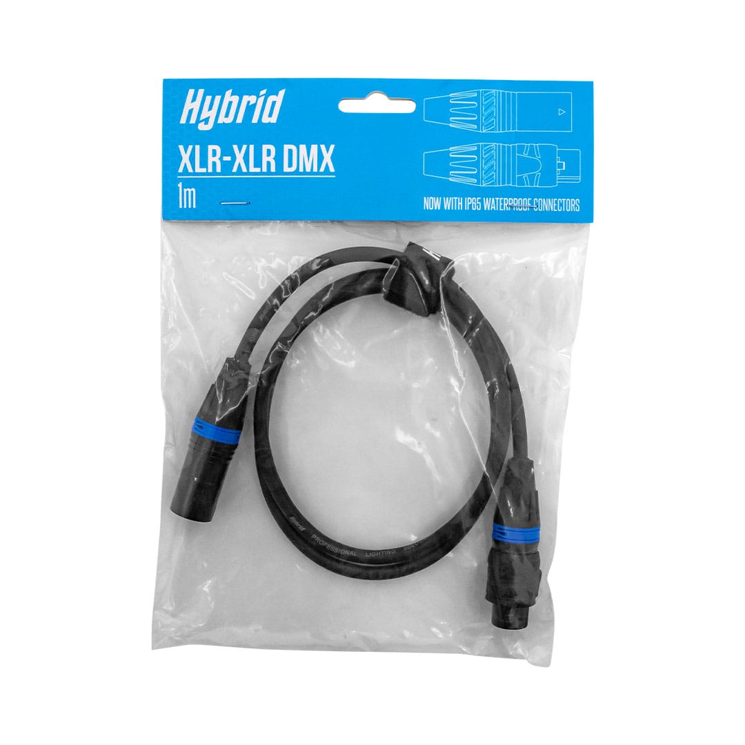 Hybrid DMX Cable 1m - IP65