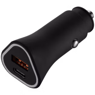 Rugged by Volkano Dual USB Car Charger with QC3.0 and PD