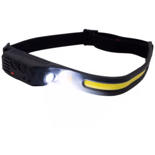 Rugged by Volkano 500lm COB Headlamp with Wave Sensor