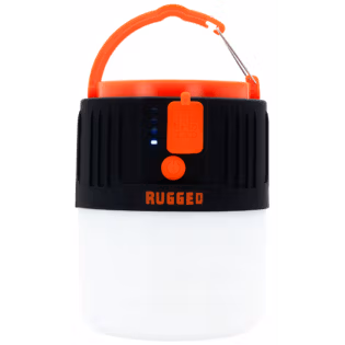 Rugged by Volkano 500lm Rechargeable Solar LED Lantern with Power Bank