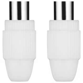 Volkano 1x Male 1x Female Coax Plugs