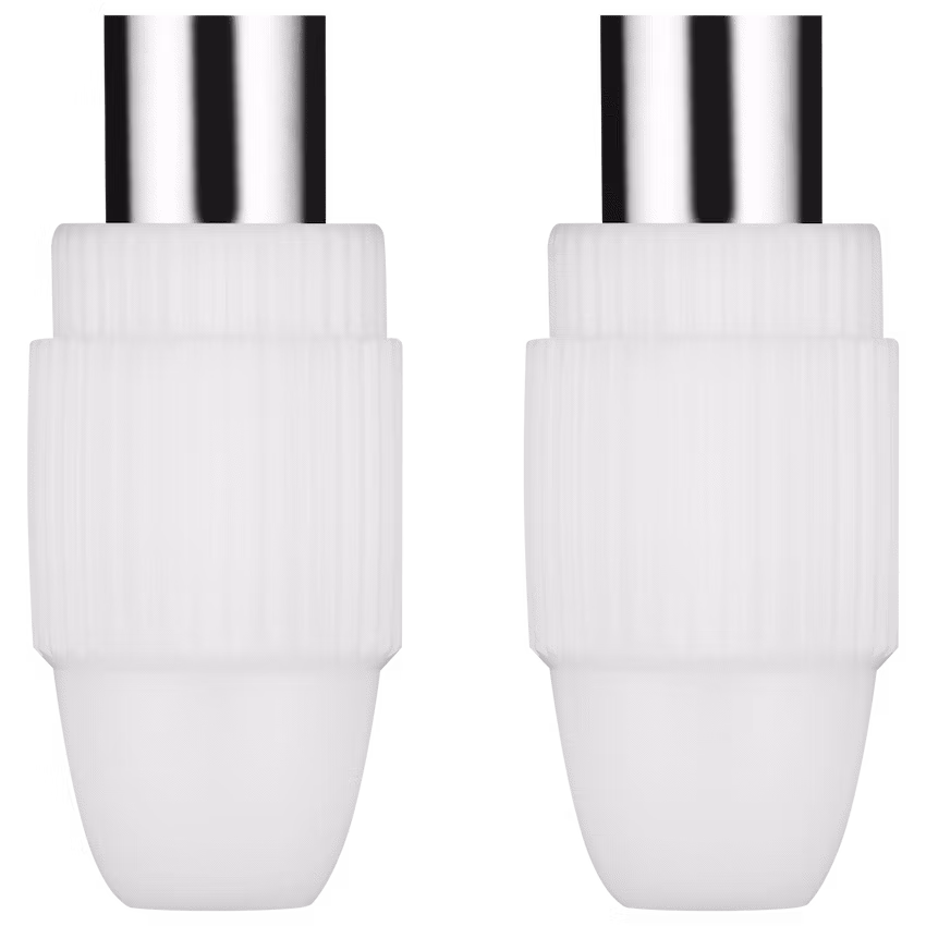 Volkano 1x Male 1x Female Coax Plugs