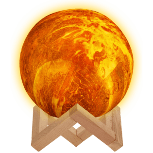 Volkano Galactic Series Mars Light