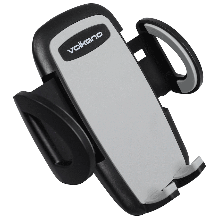 Volkano Flow Series Car Air Vent Phone Holder - Large - Black