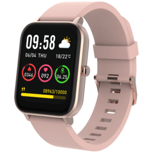 Volkano Azure Series Fashion Smart Watch - Pink/Rose Gold