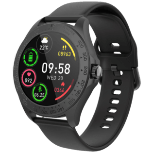 Volkano Vogue Series Fashion Smart Watch - Black
