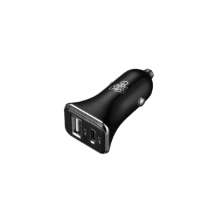 Pro Bass on the Go Dual USB + Type-C 12w Car Charger