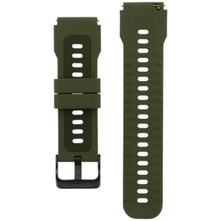 Universal Silicone 22mm Watch Strap - Green