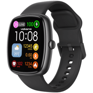 Volkano Elevate Series Smartwatch - Black