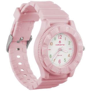 Volkano Mallow Series Kids Analogue Watch - Pink