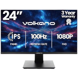 Volkano 24-inch Full HD IPS Monitor with HDMI/VGA, 100 Hz