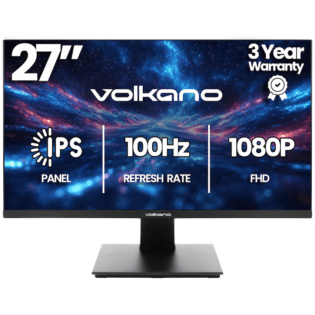 Volkano 27-inch Full HD IPS Monitor with HDMI/VGA, 100 Hz
