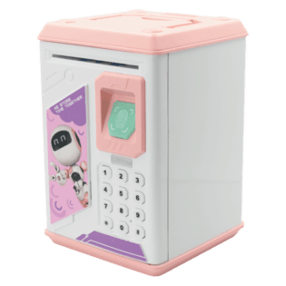 Volkano Kids Robo Vault Series Kids Money Saving Vault - Pink