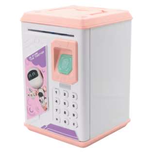 Volkano Kids Robo Vault Series Kids Money Saving Vault - Pink
