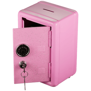 Volkano Kids Iron Series Money Saving Vault - Pink