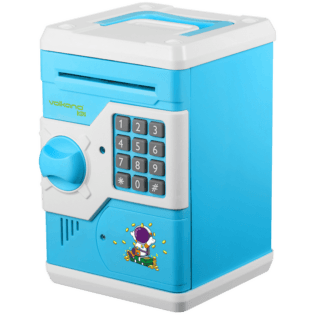 Volkano Kids Vault Series Money-Saving Vault - Blue