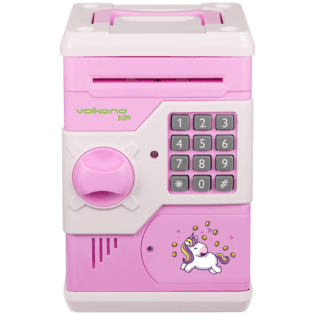 Volkano Kids Vault Series Kids Money Saving Vault - Pink