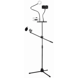 Volkano Insta Series Ring Light Tripod Vlogging Kit