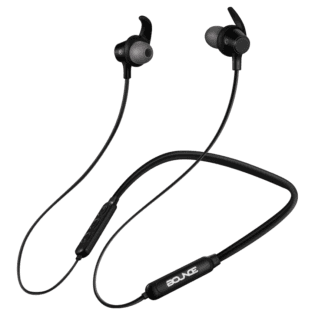 Bounce Bachata Series Bluetooth Earphones with Neckband - Black