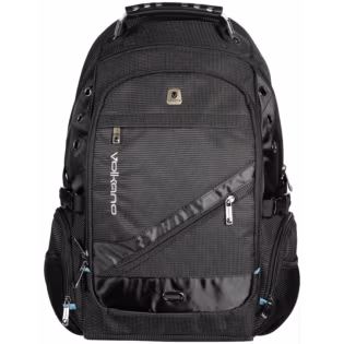 Volkano G-Unit Backpack - Black/Grey/Turquoise