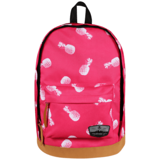Volkano Suede Series Backpack Pineapples - Pink