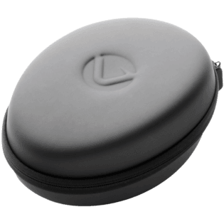 Volkano Shell Elliptical Headphone Case - Black