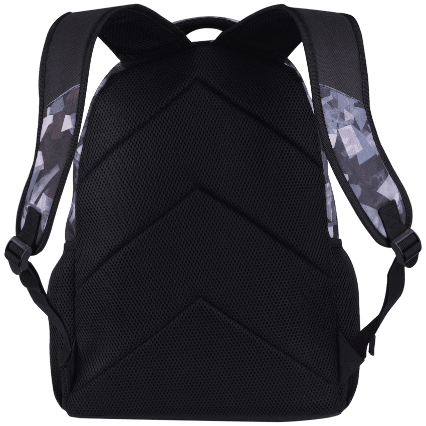 Volkano Champ Shattered Geo Backpack 22L - Black