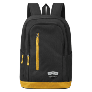 Volkano Splash 15.6" Laptop Backpack - Char/Gold