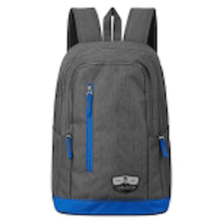 Volkano Splash 15.6" Laptop Backpack - Grey/Blue