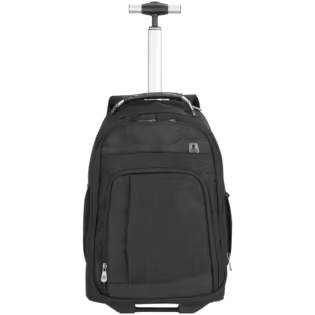 Volkano Lincoln 15.6" Laptop Trolley Backpack - Black