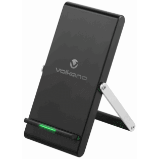 Volkano Pylon Series Upright Fast Wireless Charger - Black