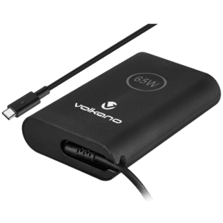 Volkano Brio Slimline series Type-C 65W Laptop Charger