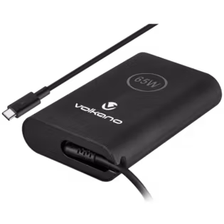 Volkano Brio Slimline series Type-C 65W Laptop Charger