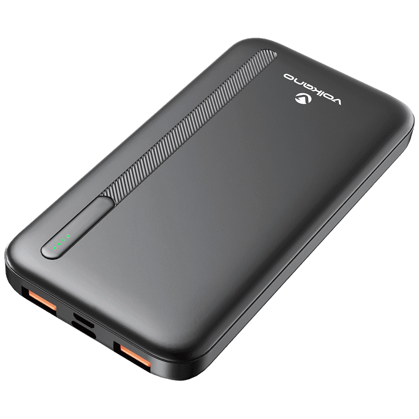 Volkano Fuel Series 10000mah Power Bank - Black