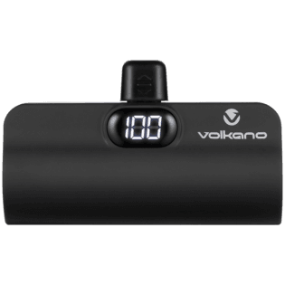 Volkano Relief Pro Power Bank - 5000mAh Type-C Direct Plug-In