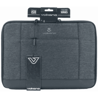 Volkano Trend Series 13.3 to 14.1-Inch Laptop Sleeve - Grey