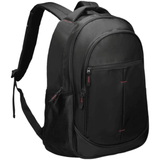 Volkano Radon 15.6" Laptop Backpack - Black
