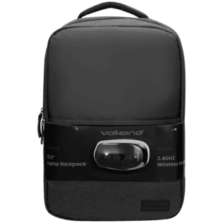 Volkano Taurus 15.6" Backpack & Mouse combo