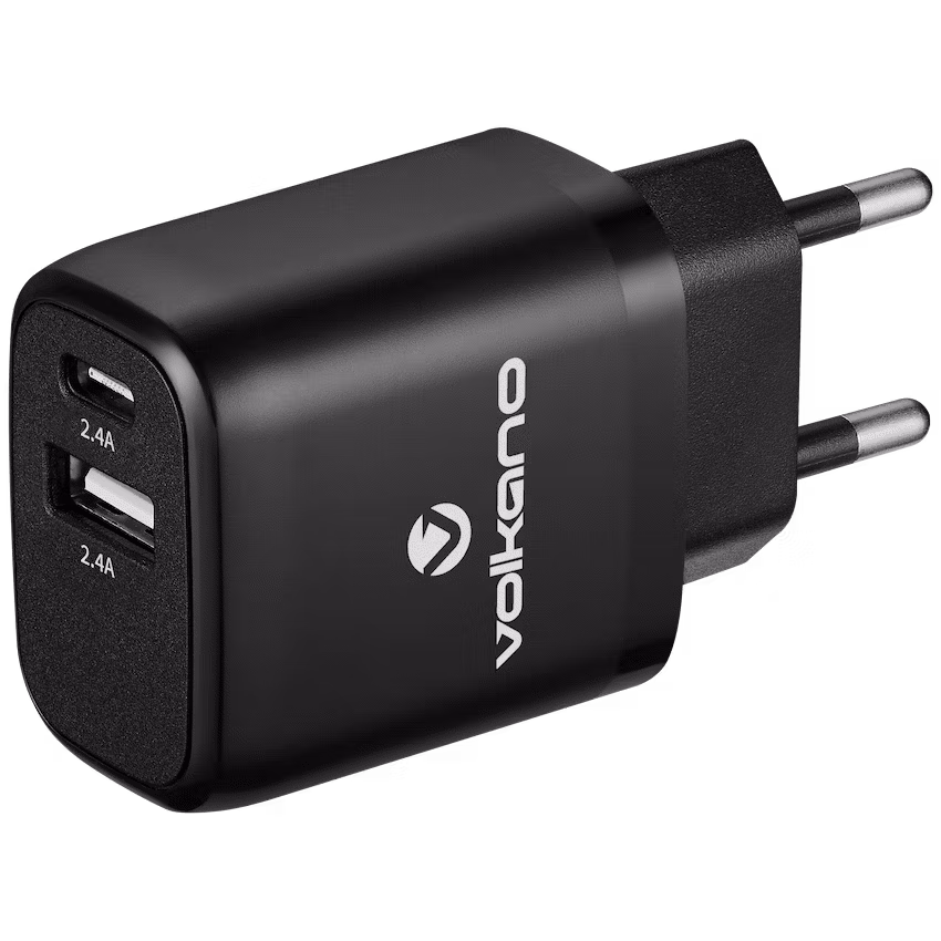 Volkano On-The-Go Dual Wall Charger