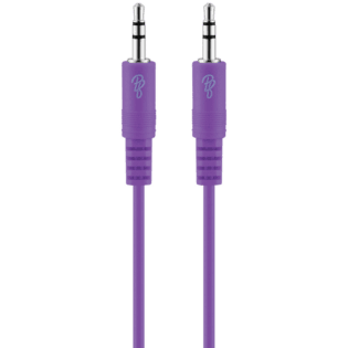 Pro Bass Unite Series - Boxed Auxiliary Cable - Purple