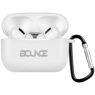 Bounce Clef X True Wireless Earphones + Silicone Accessories - White