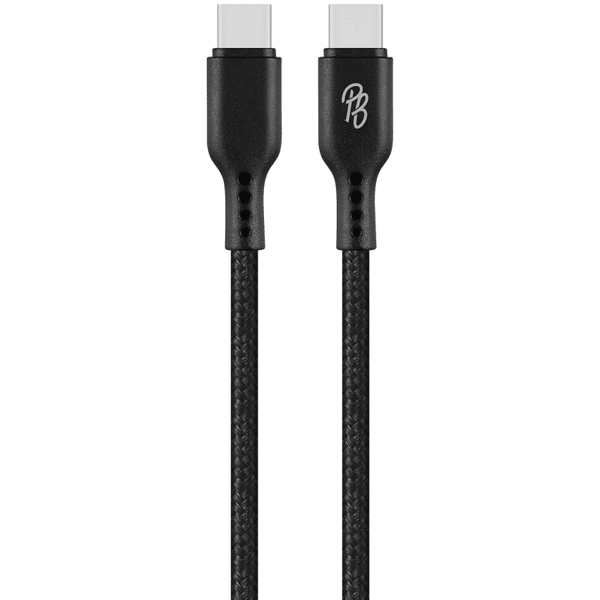 Pro Bass Chord Series 1.2m 30w Type-C to Type-C Braided - Black