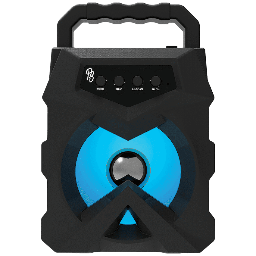 Pro Bass Tank 3 Series Bluetooth Speaker - Black