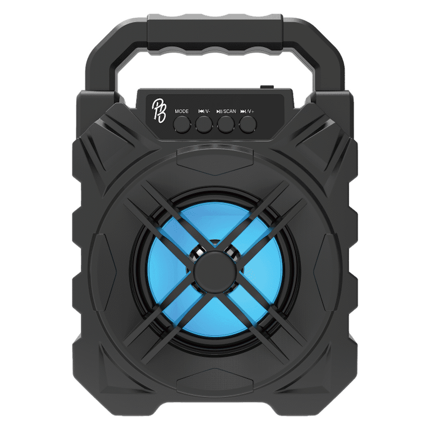 Pro Bass Tank 4" Series Bluetooth Speaker - Black
