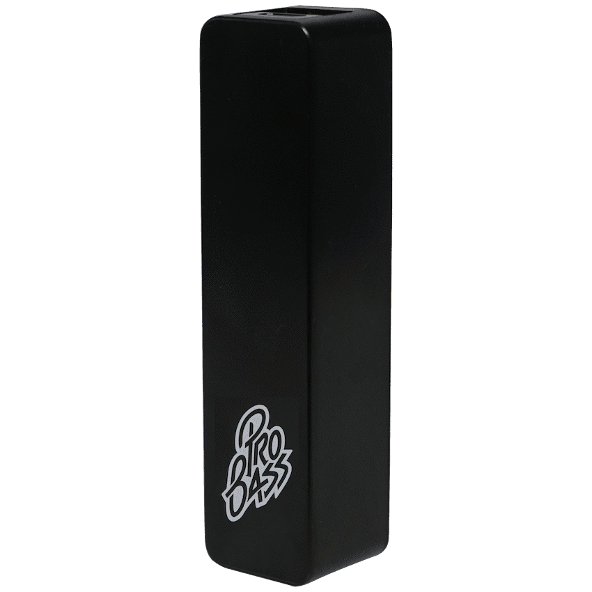 Pro Bass Engine Series 2000mah Power Bank - Black