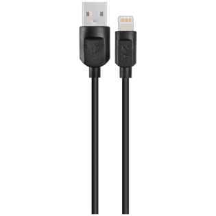 Bounce Cord Series 1.2m Lightning Cable - Black