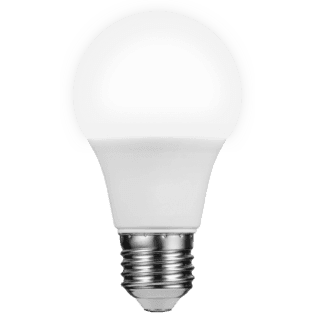Switched 5w A60 Light Bulb E27 - Cool White